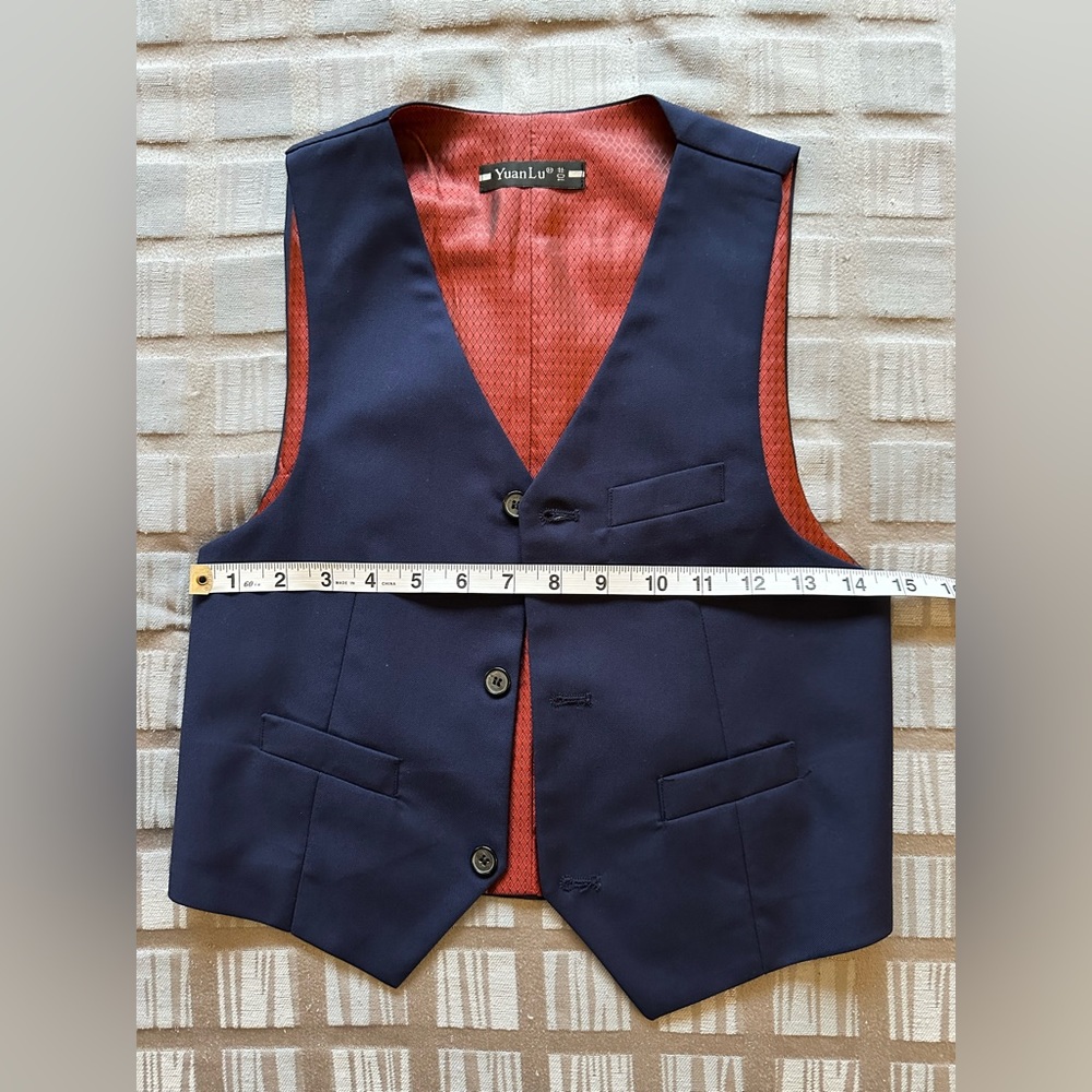 Boys Shirt, Vest, Pants, Bow Tie, Clip Tie & Elastic Tie - Picture 8 of 15